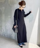 【スピック&スパン/Spick & Span】の《追加 》手洗い可 / ヘンリーネックリブニットワンピース 人気、トレンドファッション・服の通販 founy(ファニー) ファッション Fashion レディースファッション Fashion for Women ワンピース Dresses ニットワンピース Knit Dresses シンプル Simple, Minimal 再入荷 Restock / Back in Stock thumbnail ブラック|ID: prp329100004646124 ipo3291000000033533789