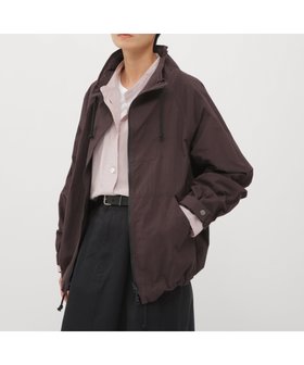 【マーガレットハウエル/MARGARET HOWELL】のCOTTON NYLON PLAINWEAVE BLOUSON 人気、トレンドファッション・服の通販 founy(ファニー) ファッション Fashion レディースファッション Fashion for Women アウター Coat / Outerwear Collection ブルゾンジャケット・スポーティアウター Blouson Jackets スピンドル Spindle, Drawcord ドレス Dress, One-Piece ハイネック High Neck, Mock Neck パーカー Hoodie, Parka フィット Fit, Slim Fit ヴィンテージ Vintage Style |ID:prp329100004646135