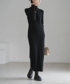 【ノーブル / スピック&スパン/NOBLE / Spick & Span】のRY/PLリブハイネックロングワンピース 人気、トレンドファッション・服の通販 founy(ファニー) ファッション Fashion レディースファッション Fashion for Women ワンピース Dresses シンプル Simple, Minimal ジャケット Jacket, Outerwear ベスト Vest, Waistcoat ベーシック Basic, Essential ロング Long, Long-Length エレガント 上品 Elegant A/W・秋冬 Autumn/Winter thumbnail ブラック|ID: prp329100004646146 ipo3291000000033533932