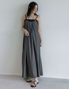 【リエディ/Re:EDIT】のタフタナローキャミワンピース 人気、トレンドファッション・服の通販 founy(ファニー) ファッション Fashion レディースファッション Fashion for Women ワンピース Dresses キャミソールワンピース Camisole Dresses カーディガン Cardigan, Knitwear キャミワンピース Cami Dress, Slip Dress ギャザー Gathered, Ruffled コンパクト Compact, Small Size シューズ Shoes, Footwear シンプル Simple, Minimal ジャケット Jacket, Outerwear タフタ Taffeta, Structured Fabric タンク Tank Top, Sleeveless Top バランス Balance, Style Balance フラット Flat, Flat Shoes おすすめ Recommended / Our Picks thumbnail チャコールグレー|ID: prp329100004646155 ipo3291000000033533997