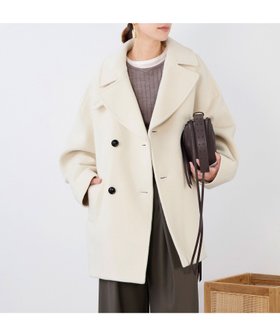 【マイカ ディール/MICA & DEAL】の【TICCA】ピーコート 人気、トレンドファッション・服の通販 founy(ファニー) ファッション Fashion レディースファッション Fashion for Women アウター Coat / Outerwear Collection コート・ロングコート・ピーコート Long Coats, Peacoats & More シンプル Simple, Minimal ダウン Down, Puffer デニム Denim, Jeans Material バランス Balance, Style Balance プリント Print, Printed Pattern ベーシック Basic, Essential ミドル Middle Length, Mid Height メルトン Melton, Heavy Wool ワーク Workwear, Utility Style おすすめ Recommended / Our Picks エレガント 上品 Elegant |ID:prp329100004646169