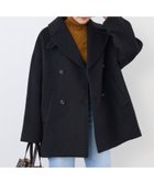 【マイカ ディール/MICA & DEAL】の【TICCA】ピーコート 人気、トレンドファッション・服の通販 founy(ファニー) ファッション Fashion レディースファッション Fashion for Women アウター Coat / Outerwear Collection コート・ロングコート・ピーコート Long Coats, Peacoats & More シンプル Simple, Minimal ダウン Down, Puffer デニム Denim, Jeans Material バランス Balance, Style Balance プリント Print, Printed Pattern ベーシック Basic, Essential ミドル Middle Length, Mid Height メルトン Melton, Heavy Wool ワーク Workwear, Utility Style おすすめ Recommended / Our Picks エレガント 上品 Elegant thumbnail BLACK|ID: prp329100004646169 ipo3291000000033585408