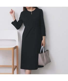 【インデックス/INDEX】のDELEGANTポンチキーネックワンピース【洗濯機可・イージーアイロン・ストレッチ】 人気、トレンドファッション・服の通販 founy(ファニー) ファッション Fashion レディースファッション Fashion for Women ワンピース Dresses セットアップ Set-Up, Coordinated Outfit ビジネス 仕事 通勤 Business / Work / Commuting |ID:prp329100004646179