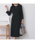 【インデックス/INDEX】のDELEGANTポンチキーネックワンピース【洗濯機可・イージーアイロン・ストレッチ】 人気、トレンドファッション・服の通販 founy(ファニー) ファッション Fashion レディースファッション Fashion for Women ワンピース Dresses セットアップ Set-Up, Coordinated Outfit ビジネス 仕事 通勤 Business / Work / Commuting thumbnail ブラック|ID: prp329100004646179 ipo3291000000033534206