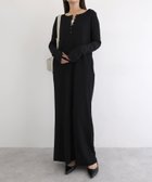 【アンドミー/andme】のセルフカットリブ ヘンリーネック 袖 ワンピース 人気、トレンドファッション・服の通販 founy(ファニー) ファッション Fashion レディースファッション Fashion for Women ワンピース Dresses スリット Slit, Slit Detail 人気 Popular, Best Seller 長袖 Long Sleeve, Full Sleeve フィット Fit, Slim Fit ボトム Bottoms, Lower Wear ポケット Pocket, Pocket Detail マーメイド Mermaid, Fishtail Silhouette レギンス Leggings, Stretch Pants 楽ちん Easy Fit, Comfortable thumbnail ブラック|ID: prp329100004646191 ipo3291000000033534277