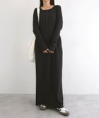 【アンドミー/andme】のセルフカットリブ ヘンリーネック 袖 ワンピース 人気、トレンドファッション・服の通販 founy(ファニー) ファッション Fashion レディースファッション Fashion for Women ワンピース Dresses スリット Slit, Slit Detail 人気 Popular, Best Seller 長袖 Long Sleeve, Full Sleeve フィット Fit, Slim Fit ボトム Bottoms, Lower Wear ポケット Pocket, Pocket Detail マーメイド Mermaid, Fishtail Silhouette レギンス Leggings, Stretch Pants 楽ちん Easy Fit, Comfortable thumbnail スミクロ|ID: prp329100004646191 ipo3291000000033534280