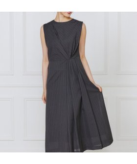 【イネド/INED】のウエストタックワンピース 人気、トレンドファッション・服の通販 founy(ファニー) ファッション Fashion レディースファッション Fashion for Women ワンピース Dresses シアー Sheer, See-Through ストライプ Stripe, Striped Pattern スマート Smart, Elegant ドレープ Drape, Draping Fabric |ID:prp329100004646194