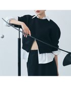 【ユナイテッドアローズ/UNITED ARROWS】の【ハンチさんコラボレーションアイテム】ジップカットソートップス -2WAY- 人気、トレンドファッション・服の通販 founy(ファニー) ファッション Fashion レディースファッション Fashion for Women トップス・カットソー Cut & Sew Tops カットソー・ベーシックTシャツ Cut-and-Sewn Tops / Stretch Tees & Basics おすすめ Recommended / Our Picks キャップ Cap, Baseball Cap ショート Short, Short Length シンプル Simple, Minimal ジップ Zip, Zipper トレンド Trend, Trending Now ワイド Wide, Wide Fit thumbnail BLACK|ID: prp329100004646205 ipo3291000000033534361