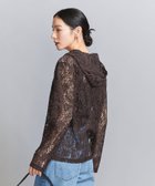 【ユナイテッドアローズ/UNITED ARROWS】のレース ハーフジップ フーディ DK.BROWN|ID: prp329100004646212 ipo3291000000033534407