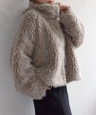 【ゼヴォン/Thevon】のMIXファースタンドブルゾン 人気、トレンドファッション・服の通販 founy(ファニー) ファッション Fashion レディースファッション Fashion for Women アウター Coat / Outerwear Collection ブルゾンジャケット・スポーティアウター Blouson Jackets 2025年 2025 2025-2026秋冬・A/W Autumn/Winter 2025–26 AW25–26 おすすめ Recommended / Our Picks スタンド Stand Collar, Upright Stand スラックス Slacks, Dress Pants デニム Denim, Jeans Material ブルゾン Blouson, Bomber Jacket エレガント 上品 Elegant 冬 Winter / This Winter 秋 Autumn 軽量 Lightweight, Ultra Light thumbnail グレージュ|ID: prp329100004646216 ipo3291000000033534433