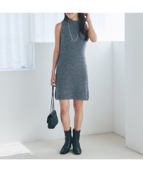 【ラブティックボンボン/La boutique BonBon】の【miki監修・低身長サイズあり】ハイネックノースリミニワンピース 人気、トレンドファッション・服の通販 founy(ファニー) ファッション Fashion レディースファッション Fashion for Women ワンピース Dresses シェイプ Shape, Slim Fit フレア Flare, Flared エレガント 上品 Elegant 人気 Popular, Best Seller |ID:prp329100004646218