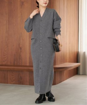 【プラージュ/Plage】のKnit cardigan ワンピース 人気、トレンドファッション・服の通販 founy(ファニー) ファッション Fashion レディースファッション Fashion for Women ワンピース Dresses カーディガン Cardigan, Knitwear ショルダー Shoulder, Shoulder Strap ドロップ Drop Shoulder, Dropped Style フロント Front, Front Design ロング Long, Long-Length |ID:prp329100004646252