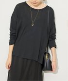【スローブ イエナ/SLOBE IENA】の《追加 》miller/ミラー SLOBE別注 シアードルマンロンTEE 人気、トレンドファッション・服の通販 founy(ファニー) ファッション Fashion レディースファッション Fashion for Women トップス・カットソー Cut & Sew Tops ロングTシャツ・Tシャツ Longline T-Shirts & Tees 別注 Limited Edition, Custom Order thumbnail ブラック|ID: prp329100004646254 ipo3291000000033534703