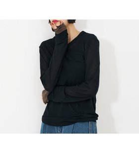【ノミネ/NOMINE】のダブルスリーブ シアー ロンT 人気、トレンドファッション・服の通販 founy(ファニー) ファッション Fashion レディースファッション Fashion for Women トップス・カットソー Cut & Sew Tops ロングTシャツ・Tシャツ Longline T-Shirts & Tees おすすめ Recommended / Our Picks シアー Sheer, See-Through スリーブ Sleeve, Long Sleeve / Short Sleeve ダブル Double, Double-Breasted ベーシック Basic, Essential ラウンド Round, Round Neck A/W・秋冬 Autumn/Winter |ID:prp329100004646262