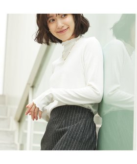 【アバハウスマヴィ/abahouse mavie】のメロウハイネックプルオーバー 人気、トレンドファッション・服の通販 founy(ファニー) ファッション Fashion レディースファッション Fashion for Women トップス・カットソー Cut & Sew Tops カジュアルプルオーバー・ニットトップス Pullovers & Knit Tops / Casual Pullovers |ID:prp329100004646282