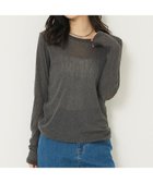 【アバハウスマヴィ/abahouse mavie】のソフトチュールロンT 人気、トレンドファッション・服の通販 founy(ファニー) ファッション Fashion レディースファッション Fashion for Women トップス・カットソー Cut & Sew Tops ロングTシャツ・Tシャツ Longline T-Shirts & Tees おすすめ Recommended / Our Picks インナー Innerwear チュール Tulip, Tulip Motif ベスト Vest, Waistcoat thumbnail チャコールグレー|ID: prp329100004646294 ipo3291000000033535093