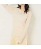 【アバハウスマヴィ/abahouse mavie】のソフトチュールロンT 人気、トレンドファッション・服の通販 founy(ファニー) ファッション Fashion レディースファッション Fashion for Women トップス・カットソー Cut & Sew Tops ロングTシャツ・Tシャツ Longline T-Shirts & Tees おすすめ Recommended / Our Picks インナー Innerwear チュール Tulip, Tulip Motif ベスト Vest, Waistcoat thumbnail クリーム|ID: prp329100004646294 ipo3291000000033535095