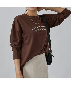 【アバハウスマヴィ/abahouse mavie】のロゴロンT 人気、トレンドファッション・服の通販 founy(ファニー) ファッション Fashion レディースファッション Fashion for Women トップス・カットソー Cut & Sew Tops ロングTシャツ・Tシャツ Longline T-Shirts & Tees おすすめ Recommended / Our Picks インナー Innerwear ジャケット Jacket, Outerwear ベスト Vest, Waistcoat 人気 Popular, Best Seller 定番 Standard, Basic Item |ID:prp329100004646296