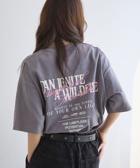 【ページボーイ/PAGEBOY】の【PBLIM/タフT】ミックスワイドロゴTシャツ 人気、トレンドファッション・服の通販 founy(ファニー) ファッション Fashion レディースファッション Fashion for Women トップス・カットソー Cut & Sew Tops シャツ・ブラウス・オフィスカジュアル Elegant Blouses & Button-Ups ロングTシャツ・Tシャツ Longline T-Shirts & Tees プリント Print, Printed Pattern |ID:prp329100004646305