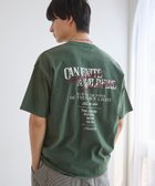 【ページボーイ/PAGEBOY】の【PBLIM/タフT】ミックスワイドロゴTシャツ 人気、トレンドファッション・服の通販 founy(ファニー) ファッション Fashion レディースファッション Fashion for Women トップス・カットソー Cut & Sew Tops シャツ・ブラウス・オフィスカジュアル Elegant Blouses & Button-Ups ロングTシャツ・Tシャツ Longline T-Shirts & Tees プリント Print, Printed Pattern thumbnail グリーン75|ID: prp329100004646305 ipo3291000000033535237