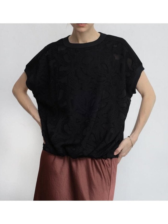 【ラシュッド/LASUD】のカットジャガード切替PO インテリア・キッズ・メンズ・レディースファッション・服の通販 founy(ファニー) https://founy.com/ ファッション Fashion レディースファッション Fashion for Women カットジャガード Cut Jacquard バランス Balance, Style Balance フロント Front, Front Design ボトム Bottoms, Lower Wear 切替 Switching, Contrast Panel |ID: prp329100004646328 ipo3291000000033535617