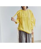 【ジャーナルスタンダード レリューム/JOURNAL STANDARD relume】の25AW新作 【RENA x relume】スカーフ付きロングスリーブTEE イエロー|ID: prp329100004646348 ipo3291000000033535885