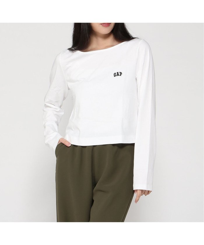 【ギャップ/GAP】のINTL LS CROPPED BOAT TEE インテリア・キッズ・メンズ・レディースファッション・服の通販 founy(ファニー) https://founy.com/ ファッション Fashion レディースファッション Fashion for Women インナー Innerwear ジャケット Jacket, Outerwear スリーブ Sleeve, Long Sleeve / Short Sleeve ロング Long, Long-Length |ID: prp329100004646349 ipo3291000000033535901
