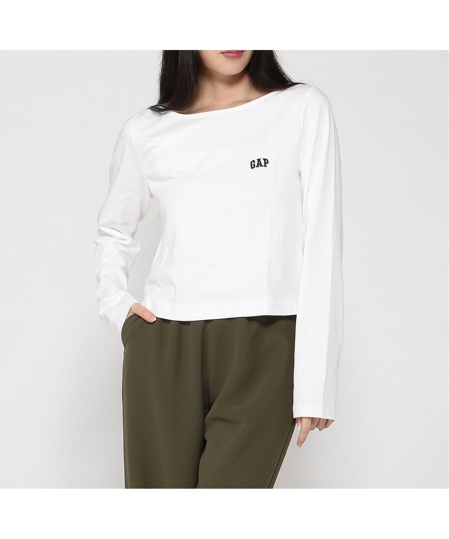 【ギャップ/GAP】のINTL LS CROPPED BOAT TEE インテリア・キッズ・メンズ・レディースファッション・服の通販 founy(ファニー) 　ファッション　Fashion　レディースファッション　Fashion for Women　インナー　Innerwear　ジャケット　Jacket, Outerwear　スリーブ　Sleeve, Long Sleeve / Short Sleeve　ロング　Long, Long-Length　FRESH_WHITE|ID: prp329100004646349 ipo3291000000033535903