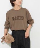 【ジャーナルスタンダード レリューム/JOURNAL STANDARD relume】のチェーン刺繍ロングスリーブTEE ブラウン|ID: prp329100004646357 ipo3291000000033535997