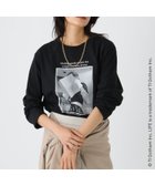 【エルーラ/Elura】のLIFE PCプリントロンTEE/498587 人気、トレンドファッション・服の通販 founy(ファニー) ファッション Fashion レディースファッション Fashion for Women トップス・カットソー Cut & Sew Tops ロングTシャツ・Tシャツ Longline T-Shirts & Tees インナー Innerwear ヴィンテージ Vintage Style グラフィック Graphic, Graphic Design コレクション Collection, Seasonal Line シンプル Simple, Minimal ジャケット Jacket, Outerwear 雑誌 Magazine, Fashion Magazine デニム Denim, Jeans Material プリント Print, Printed Pattern ボトム Bottoms, Lower Wear モノトーン Monotone, Black and White ワイド Wide, Wide Fit おすすめ Recommended / Our Picks thumbnail ブラック09|ID: prp329100004646371 ipo3291000000033536106