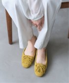 【ル タロン/Le Talon】の《追加》レザーキルトタッセルフラット マスタード|ID: prp329100004646388 ipo3291000000033536260