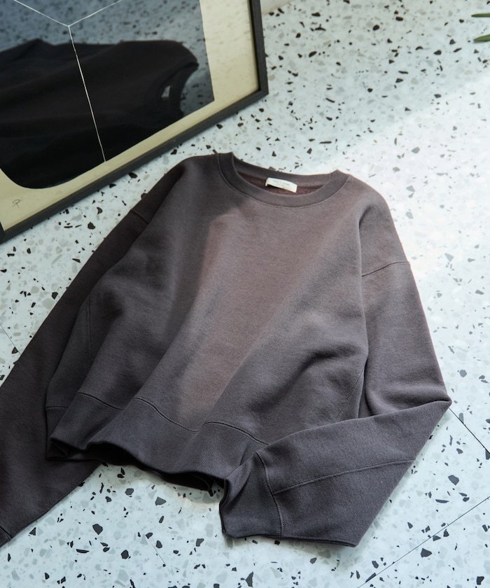 【フリークスストア/FREAK'S STORE】のヘビーウェイト ショート ビッグ スウェット【限定展開】 25AW インテリア・キッズ・メンズ・レディースファッション・服の通販 founy(ファニー) 　ファッション　Fashion　レディースファッション　Fashion for Women　トップス・カットソー　Cut & Sew Tops　レディースパーカー・カジュアルフーディー　Casual Hoodies & Sweatshirts　スウェット・クルーネックトップス　Sweatshirts & Crewnecks / Relaxed Fit Sweat Tops　インナー　Innerwear　カーゴパンツ　Cargo Pants, Utility Pants　ショルダー　Shoulder, Shoulder Strap　ショート　Short, Short Length　スウェット / スエット　Sweatshirt, Sweatwear　デニム　Denim, Jeans Material　ドロップ　Drop Shoulder, Dropped Style　定番　Standard, Basic Item　人気　Popular, Best Seller　バランス　Balance, Style Balance　パーカー　Hoodie, Parka　ビッグ　Big, Oversized　ワイド　Wide, Wide Fit　冬　Winter / This Winter　A/W・秋冬　Autumn/Winter　おすすめ　Recommended / Our Picks　2025年　2025　2025-2026秋冬・A/W　Autumn/Winter 2025–26 AW25–26　チャコールグレー|ID: prp329100004646395 ipo3291000000033925022