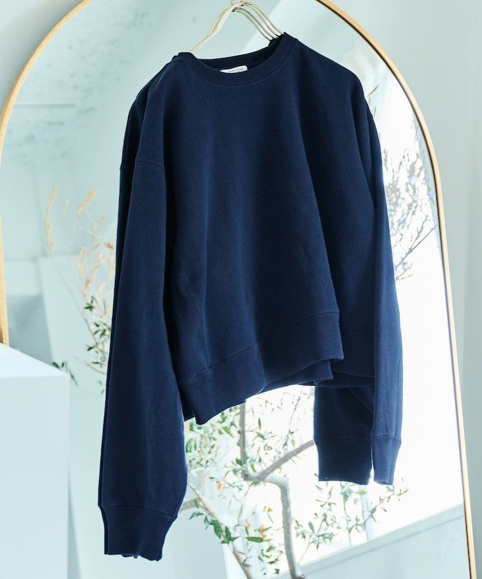 【フリークスストア/FREAK'S STORE】のヘビーウェイト ショート ビッグ スウェット【限定展開】 25AW インテリア・キッズ・メンズ・レディースファッション・服の通販 founy(ファニー) 　ファッション　Fashion　レディースファッション　Fashion for Women　トップス・カットソー　Cut & Sew Tops　レディースパーカー・カジュアルフーディー　Casual Hoodies & Sweatshirts　スウェット・クルーネックトップス　Sweatshirts & Crewnecks / Relaxed Fit Sweat Tops　インナー　Innerwear　カーゴパンツ　Cargo Pants, Utility Pants　ショルダー　Shoulder, Shoulder Strap　ショート　Short, Short Length　スウェット / スエット　Sweatshirt, Sweatwear　デニム　Denim, Jeans Material　ドロップ　Drop Shoulder, Dropped Style　定番　Standard, Basic Item　人気　Popular, Best Seller　バランス　Balance, Style Balance　パーカー　Hoodie, Parka　ビッグ　Big, Oversized　ワイド　Wide, Wide Fit　冬　Winter / This Winter　A/W・秋冬　Autumn/Winter　おすすめ　Recommended / Our Picks　2025年　2025　2025-2026秋冬・A/W　Autumn/Winter 2025–26 AW25–26　ネイビー|ID: prp329100004646395 ipo3291000000033925028