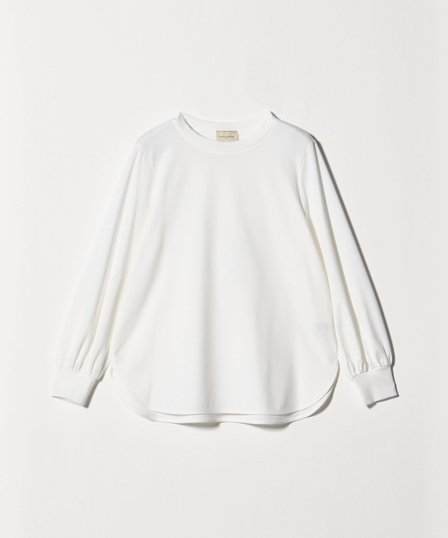 【ユナイテッドアローズ/UNITED ARROWS】のポンチ ロングスリーブ カットソー -ウォッシャブル- 人気、トレンドファッション・服の通販 founy(ファニー) 　ファッション　Fashion　レディースファッション　Fashion for Women　トップス・カットソー　Cut & Sew Tops　カットソー・ベーシックTシャツ　Cut-and-Sewn Tops / Stretch Tees & Basics　インナー　Innerwear　ウォッシャブル　Machine Washable　カットソー　Cut and Sewn Top　ギャザー　Gathered, Ruffled　シンプル　Simple, Minimal　ジャケット　Jacket, Outerwear　スリーブ　Sleeve, Long Sleeve / Short Sleeve　ベスト　Vest, Waistcoat　ボトム　Bottoms, Lower Wear　ロング　Long, Long-Length　ワイド　Wide, Wide Fit　 other-1|ID: prp329100004646402 ipo3291000000033536392