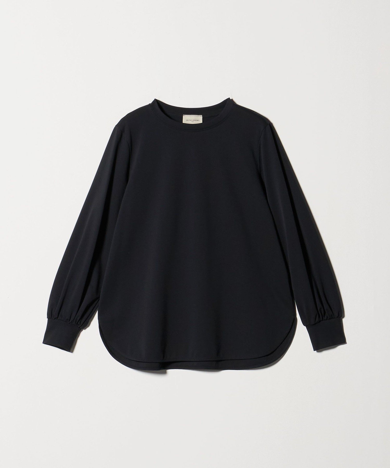 【ユナイテッドアローズ/UNITED ARROWS】のポンチ ロングスリーブ カットソー -ウォッシャブル- インテリア・キッズ・メンズ・レディースファッション・服の通販 founy(ファニー) 　ファッション　Fashion　レディースファッション　Fashion for Women　トップス・カットソー　Cut & Sew Tops　カットソー・ベーシックTシャツ　Cut-and-Sewn Tops / Stretch Tees & Basics　インナー　Innerwear　ウォッシャブル　Machine Washable　カットソー　Cut and Sewn Top　ギャザー　Gathered, Ruffled　シンプル　Simple, Minimal　ジャケット　Jacket, Outerwear　スリーブ　Sleeve, Long Sleeve / Short Sleeve　ベスト　Vest, Waistcoat　ボトム　Bottoms, Lower Wear　ロング　Long, Long-Length　ワイド　Wide, Wide Fit　NAVY|ID: prp329100004646402 ipo3291000000033536398