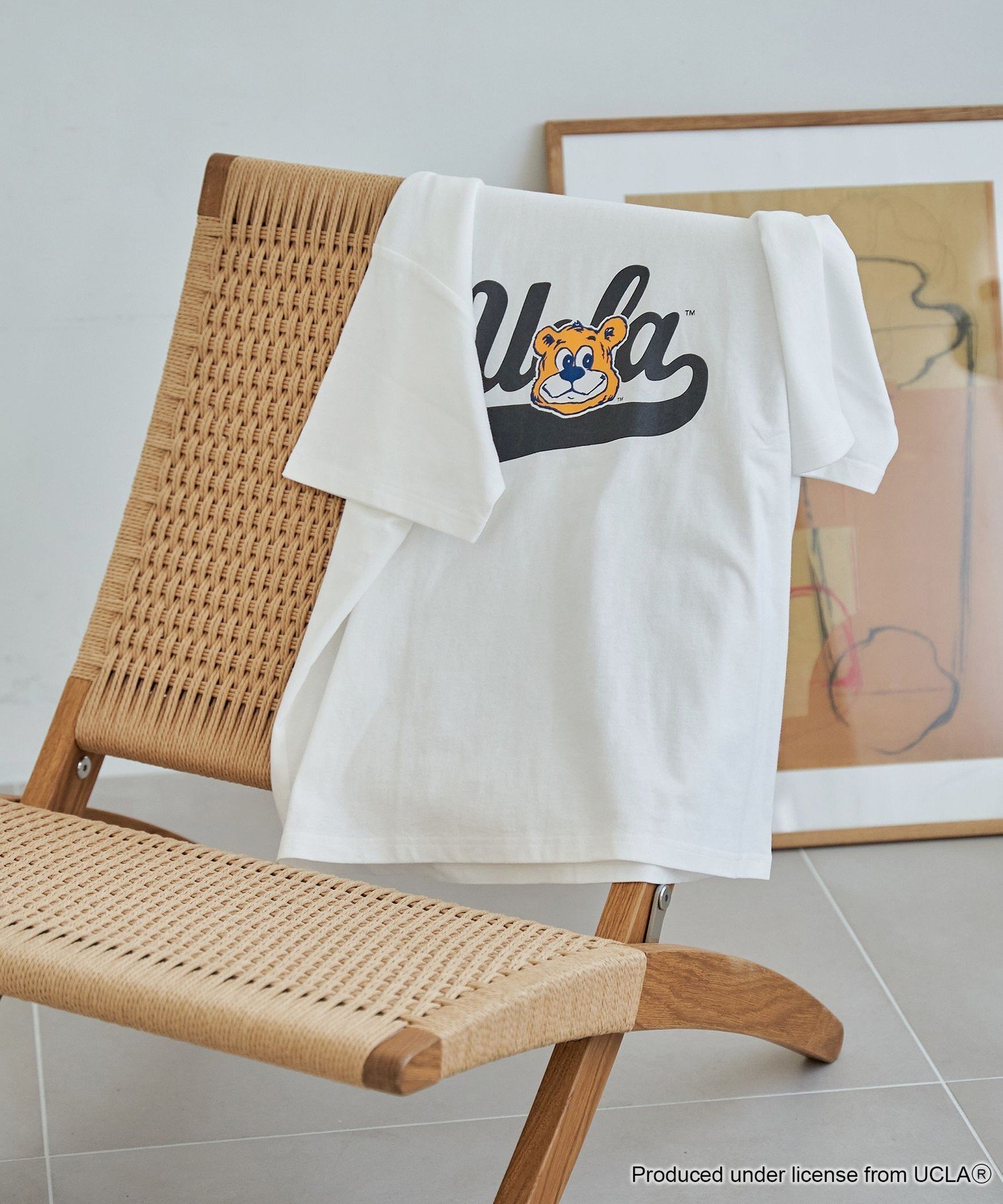 【コーエン/COEN】の【UCLA 別注】 カレッジプリントTシャツ インテリア・キッズ・メンズ・レディースファッション・服の通販 founy(ファニー) 　ファッション　Fashion　レディースファッション　Fashion for Women　トップス・カットソー　Cut & Sew Tops　シャツ・ブラウス・オフィスカジュアル　Elegant Blouses & Button-Ups　ロングTシャツ・Tシャツ　Longline T-Shirts & Tees　秋　Autumn　カリフォルニア　California, Cali Style　デニム　Denim, Jeans Material　プリント　Print, Printed Pattern　ベーシック　Basic, Essential　ボトム　Bottoms, Lower Wear　別注　Limited Edition, Custom Order　モチーフ　Motif, Design Theme　OFF WHITE|ID: prp329100004646405 ipo3291000000034183819