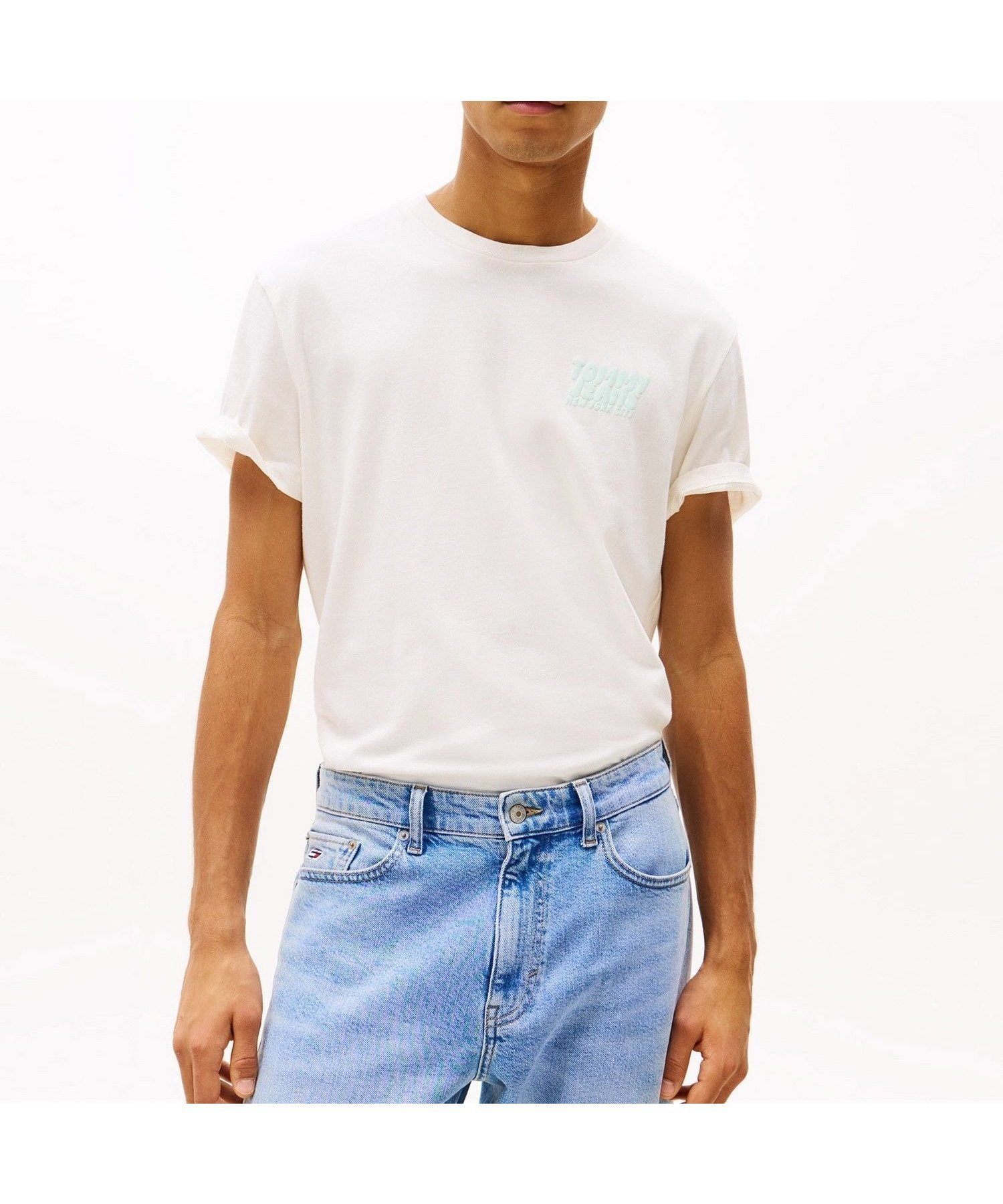 【トミーヒルフィガー/TOMMY HILFIGER】のレギュラーバブルバックショートスリーブTシャツ インテリア・キッズ・メンズ・レディースファッション・服の通販 founy(ファニー) 　ファッション　Fashion　レディースファッション　Fashion for Women　トップス・カットソー　Cut & Sew Tops　シャツ・ブラウス・オフィスカジュアル　Elegant Blouses & Button-Ups　ロングTシャツ・Tシャツ　Longline T-Shirts & Tees　バッグ　Bags　アメリカン　American Style　クラシック　Classic, Timeless Style　グラフィック　Graphic, Graphic Design　ゴルフ　Golf　ショート　Short, Short Length　スリーブ　Sleeve, Long Sleeve / Short Sleeve　デニム　Denim, Jeans Material　フロント　Front, Front Design　プリント　Print, Printed Pattern　モダン　Modern, Contemporary　ワンポイント　One Point, Statement Accent　人気　Popular, Best Seller　ホワイトYBH|ID: prp329100004646427 ipo3291000000033597570