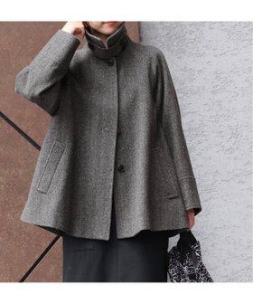 【ジャーナルスタンダード レリューム/JOURNAL STANDARD relume】の《追加 》尾州ウールスーパー100Aラインコート 人気、トレンドファッション・服の通販 founy(ファニー) ファッション Fashion レディースファッション Fashion for Women アウター Coat / Outerwear Collection コート・ロングコート・ピーコート Long Coats, Peacoats & More Aラインコート A-Line Coats ショート Short, Short Length スタンド Stand Collar, Upright Stand スリーブ Sleeve, Long Sleeve / Short Sleeve なめらか Smooth, Silky Texture 冬 Winter / This Winter 2025年 2025 2025-2026秋冬・A/W Autumn/Winter 2025–26 AW25–26 |ID:prp329100004646440