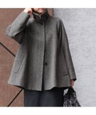 【ジャーナルスタンダード レリューム/JOURNAL STANDARD relume】の《追加 》尾州ウールスーパー100Aラインコート 人気、トレンドファッション・服の通販 founy(ファニー) ファッション Fashion レディースファッション Fashion for Women アウター Coat / Outerwear Collection コート・ロングコート・ピーコート Long Coats, Peacoats & More Aラインコート A-Line Coats ショート Short, Short Length スタンド Stand Collar, Upright Stand スリーブ Sleeve, Long Sleeve / Short Sleeve なめらか Smooth, Silky Texture 冬 Winter / This Winter 2025年 2025 2025-2026秋冬・A/W Autumn/Winter 2025–26 AW25–26 thumbnail グレー|ID: prp329100004646440 ipo3291000000034184728