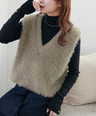 【ディスコート/Discoat】の前後2WAYフェザーヤーンショートベスト 人気、トレンドファッション・服の通販 founy(ファニー) ファッション Fashion レディースファッション Fashion for Women アウター Coat / Outerwear Collection トップス・カットソー Cut & Sew Tops ベスト&ジレ / 重ね着スタイル Vests & Gilets コンパクト Compact, Small Size ショート Short, Short Length トレンド Trend, Trending Now フェザー Feather, Feather Detail ベスト Vest, Waistcoat thumbnail モカ|ID: prp329100004646531 ipo3291000000034567637