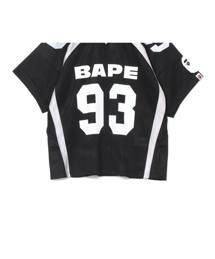 【アベイシングエイプ/A BATHING APE / MEN】のLINE CAMO JACQUARD RELAXED FIT FOOTBALL JERSEY インテリア・キッズ・メンズ・レディースファッション・服の通販 founy(ファニー) https://founy.com/ ファッション Fashion メンズファッション Fashion for Men スポーツ Sports, Activewear |ID: prp329100004646547 ipo3291000000033538879