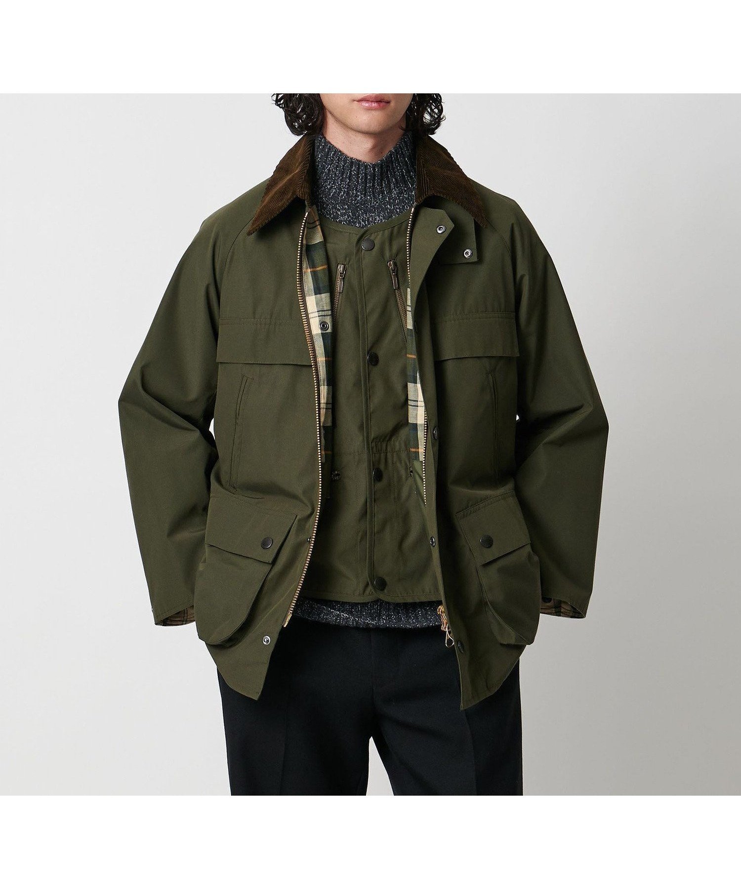 【ユナイテッドアローズ/UNITED ARROWS / MEN】のBARBOUR x BRIEFING x UNITED ARROWS BEDALE/ビデイル/ブルゾン インテリア・キッズ・メンズ・レディースファッション・服の通販 founy(ファニー) 　ファッション　Fashion　メンズファッション　Fashion for Men　アクセサリー　Fashion Accessories　インナー　Innerwear　ジャケット　Jacket, Outerwear　スポーツ　Sports, Activewear　トラベル　Travel, Travel Gear　ドレス　Dress, One-Piece　定番　Standard, Basic Item　ブルゾン　Blouson, Bomber Jacket　ベスト　Vest, Waistcoat　ポケット　Pocket, Pocket Detail　別注　Limited Edition, Custom Order　ロング　Long, Long-Length　ビジネス 仕事 通勤　Business / Work / Commuting　OLIVE|ID: prp329100004646566 ipo3291000000033838837