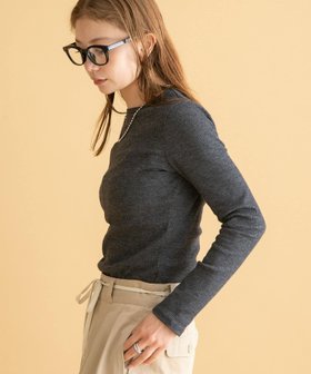 【サニーレーベル/Sonny Label / URBAN RESEARCH】のスラブベーシックロングスリーブTシャツ 人気、トレンドファッション・服の通販 founy(ファニー) ファッション Fashion レディースファッション Fashion for Women トップス・カットソー Cut & Sew Tops シャツ・ブラウス・オフィスカジュアル Elegant Blouses & Button-Ups ロングTシャツ・Tシャツ Longline T-Shirts & Tees 2025年 2025 2025春夏・S/S Spring/Summer 2025 SS25 おすすめ Recommended / Our Picks インナー Innerwear カットソー Cut and Sewn Top シンプル Simple, Minimal フィット Fit, Slim Fit ベスト Vest, Waistcoat 夏 Summer S/S・春夏 SS, Spring/Summer, Warm Season |ID:prp329100004646586