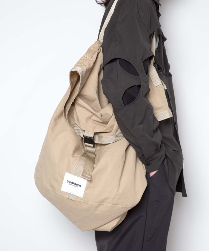 【ヨシオクボ/yoshiokubo】のHIMALAYAS BAG S インテリア・キッズ・メンズ・レディースファッション・服の通販 founy(ファニー) https://founy.com/ ファッション Fashion レディースファッション Fashion for Women ビッグ Big, Oversized リネン Linen, Linen Fabric A/W・秋冬 Autumn/Winter |ID: prp329100004646607 ipo3291000000033539651