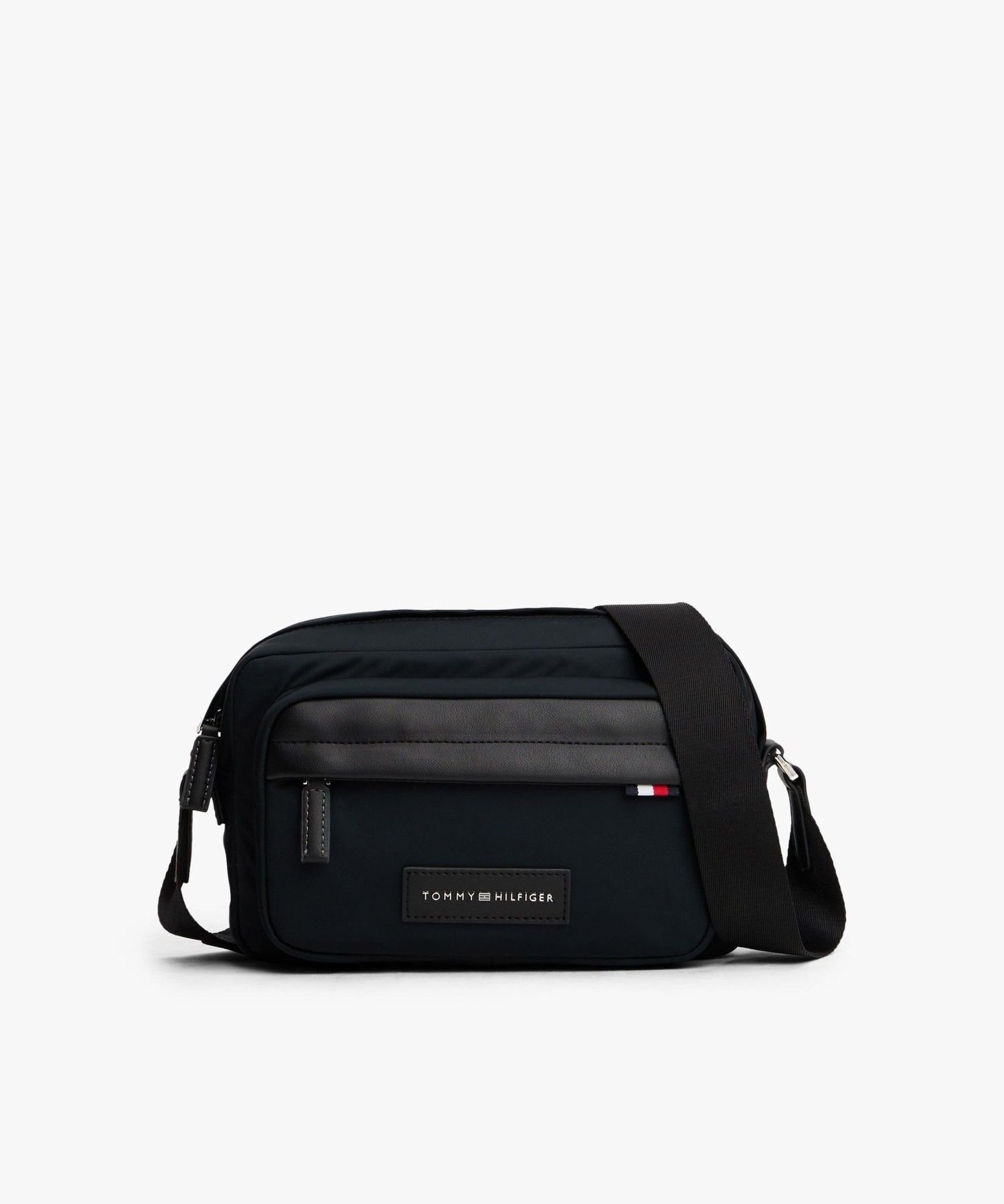 【トミーヒルフィガー/TOMMY HILFIGER / MEN】のナイロンリポーターバッグ インテリア・キッズ・メンズ・レディースファッション・服の通販 founy(ファニー) 　ファッション　Fashion　メンズファッション　Fashion for Men　バッグ　Bags　フロント　Front, Front Design　ポケット　Pocket, Pocket Detail　エレガント 上品　Elegant　ブラックBDS|ID: prp329100004646822 ipo3291000000033543095