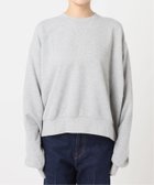 【アウトドアプロダクツ ユージュアルシングス/OUTDOOR PRODUCTS Usual Things】のシグネチャーSWEAT 人気、トレンドファッション・服の通販 founy(ファニー) ファッション Fashion レディースファッション Fashion for Women トップス・カットソー Cut & Sew Tops レディースパーカー・カジュアルフーディー Casual Hoodies & Sweatshirts スウェット・クルーネックトップス Sweatshirts & Crewnecks / Relaxed Fit Sweat Tops 春 Spring スウェット / スエット Sweatshirt, Sweatwear デニム Denim, Jeans Material 長袖 Long Sleeve, Full Sleeve ラベンダー Lavender リゾート Resort, Vacation Style A/W・秋冬 Autumn/Winter 夏 Summer エレガント 上品 Elegant thumbnail グレーA|ID: prp329100004646823 ipo3291000000033543106