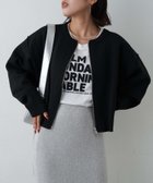 【チャオパニックティピー/CIAOPANIC TYPY】のスポンディッシュ2wayZIPカーデ ブラック|ID: prp329100004646825 ipo3291000000033543112