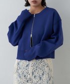 【チャオパニックティピー/CIAOPANIC TYPY】のスポンディッシュ2wayZIPカーデ ブルー|ID: prp329100004646825 ipo3291000000033543117