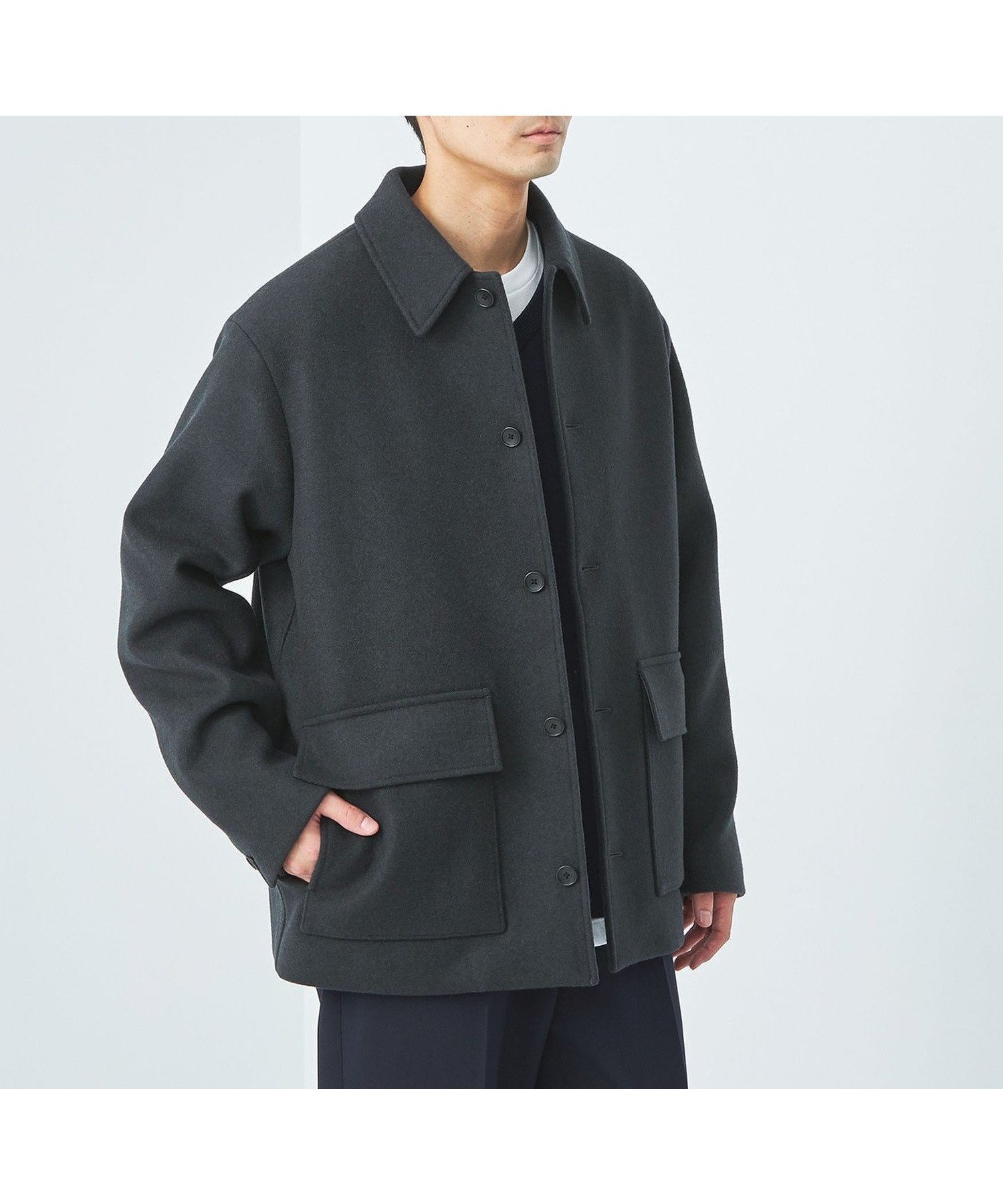 【その他のブランド/Other】のSENTDALE WOOL カバーオール インテリア・キッズ・メンズ・レディースファッション・服の通販 founy(ファニー) 　ファッション　Fashion　メンズファッション　Fashion for Men　インナー　Innerwear　スウェット / スエット　Sweatshirt, Sweatwear　チェック　Check, Plaid, Tartan　人気　Popular, Best Seller　パッチ　Patch, Appliqué　フロント　Front, Front Design　プリーツ　Pleats, Pleated　ポケット　Pocket, Pocket Detail　メルトン　Melton, Heavy Wool　ワイド　Wide, Wide Fit　おすすめ　Recommended / Our Picks　エレガント 上品　Elegant　DK.GREEN|ID: prp329100004646836 ipo3291000000033543211