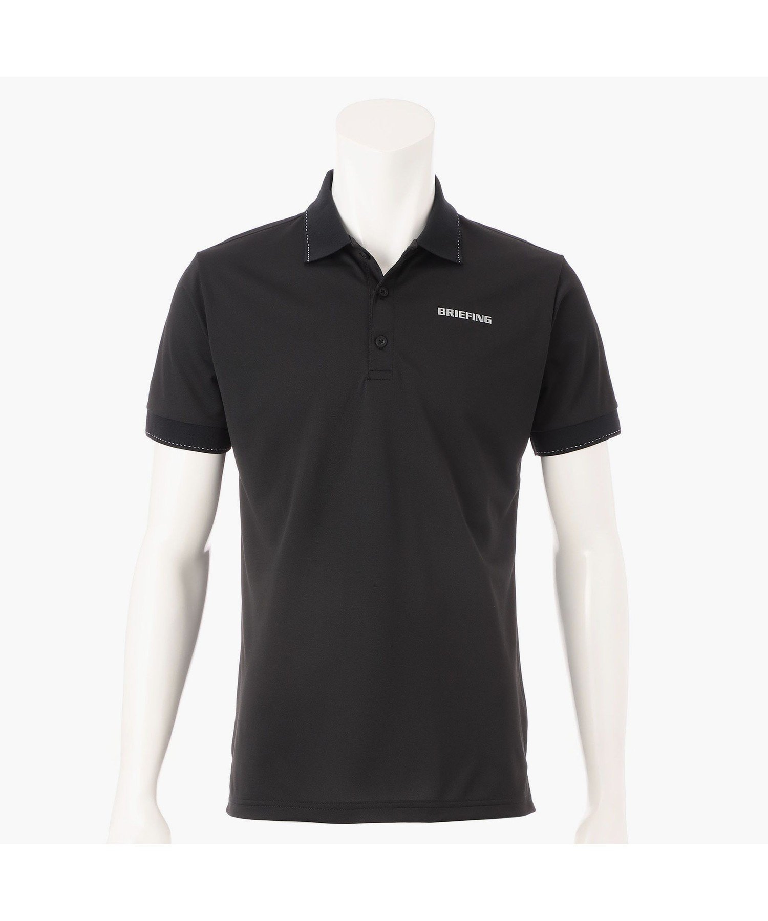 【ブリーフィング/BRIEFING / MEN】のMEN S BASIC POLO インテリア・キッズ・メンズ・レディースファッション・服の通販 founy(ファニー) 　ファッション　Fashion　メンズファッション　Fashion for Men　ゴルフ　Golf　おすすめ　Recommended / Our Picks　スタイリッシュ　Stylish, Fashionable　ファブリック　Fabric, Textile　エレガント 上品　Elegant　吸水　Absorbent, Quick-Dry　夏　Summer　定番　Standard, Basic Item　春　Spring　S/S・春夏　SS, Spring/Summer, Warm Season　軽量　Lightweight, Ultra Light　鹿の子　Piqué, Kanoko Fabric　BLACK|ID: prp329100004646841 ipo3291000000033543299